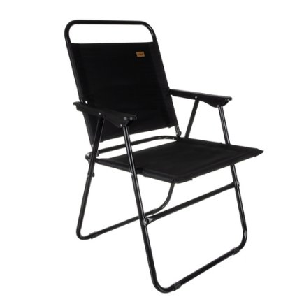 Πτυσσόμενη  Καρέκλα Ψαρέματος & Camping 80 x 49 x 52 cm Μαύρο 25470 Trizand