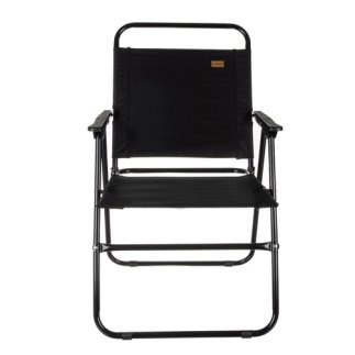 Πτυσσόμενη  Καρέκλα Ψαρέματος & Camping 80 x 49 x 52 cm Μαύρο 25470 Trizand