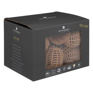 Ηλιακή Γιρλάντα LED με 10 Μπάλες 335 x 6 cm 190613 Atmosphera