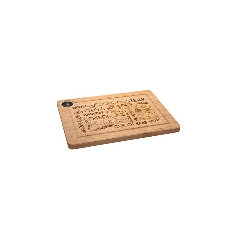Ξύλινη Επιφάνεια Κοπής από Μπαμπού 38 x 28 cm 125130A 5Five Simply Smart