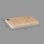 Ξύλινη Επιφάνεια Κοπής από Μπαμπού 38 x 28 cm 125130A 5Five Simply Smart