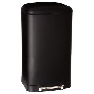 Κάδος Απορριμμάτων με Πεντάλ 30L  34 x 30,5 x 61 cm Μαύρο 133684 5Five Simply Smart