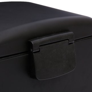 Κάδος Απορριμμάτων με Πεντάλ 30L 34 x 30,5 x 61 cm Μαύρο 133684 5Five Simply Smart
