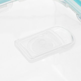 Γυάλινο Ορθογώνιο Δοχείο 23,5 x 17 x 8,7 cm 1,73 lt– Διαφανές 135006 5Five Simply Smart