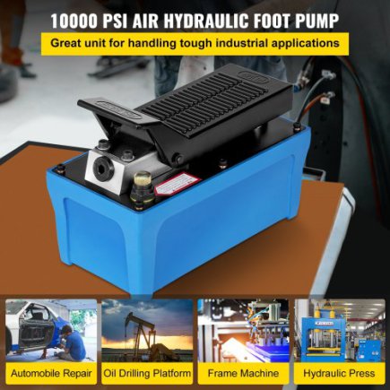 VEVOR Αντλία Αέρος Υδραυλική 10,000 PSI Μεταλλική Κατασκευή BTQBTYYJTBLSK0001V0
