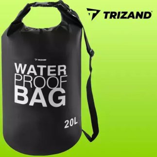 Αδιάβροχη Τσάντα PVC 20lt 49 x 58 cm – Μαύρο 23566 Trizand