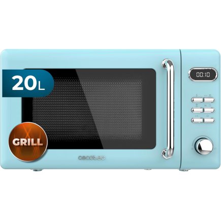 Ψηφιακός Φούρνος Μικροκυμάτων με Grill 20L Proclean 5110 Blue 700W Μπλε CEC-101130 Cecotec
