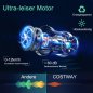 Costway Πτυσσόμενος Διάδρομος Γυμναστικής με Bluetooth και LED Οθόνη SP37681DE-RE
