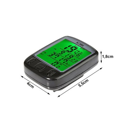 Αδιάβροχο Ποδηλατικό Ταχύμετρο LCD με 27 Λειτουργίες 5907451329887 Verk Group