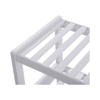 Ξύλινο Stand Αποθήκευσης Παπουτσιών με 3 Ράφια 70 x 26 x 55 cm Songmics LBS13W