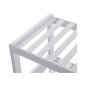 Ξύλινο Stand Αποθήκευσης Παπουτσιών με 3 Ράφια 70 x 26 x 55 cm Songmics LBS13W