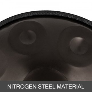 Προηγμένο Hand Pan D Μινόρε 9 Νότες + Τσάντα (56cm, Καφέ) SG9NOTE56CMBLACK1V0