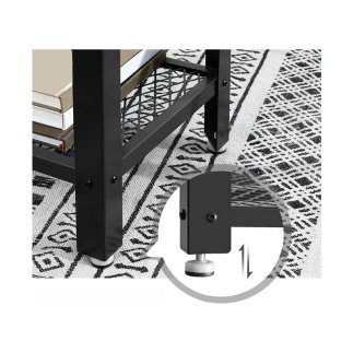 Μεταλλική Κονσόλα με 2 Ράφια 101.5 x 35 x 80 cm VASAGLE LNT81BX