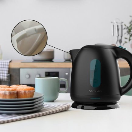 Βραστήρας 1 Lt 2200 W Thermosense 140 Black Cecotec CEC-01856