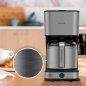 CECOTEC Καφετιέρα Φίλτρου Coffee 66 Drop & Thermo από Ανοξείδωτο Ατσάλι για έως 12 Φλιτζάνια CEC-00273
