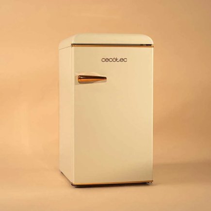 Ρετρό Μίνι Ψυγείο 95L με Κατάψυξη Icebox & Ρυθμιζόμενη Θερμοκρασία Μπεζ CEC-00259 Cecotec