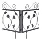Μεταλλικός Φράχτης με 4 Πάνελ 225 x 34 cm Bakaji 02012597