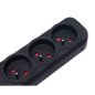 Πολύπριζο με 3 Υποδοχές & 2 Θύρες USB – 3m με Διακόπτη KD-4032 Kraft&Dele