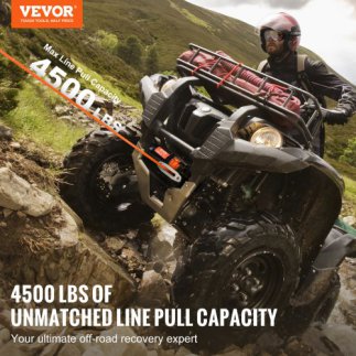 Ηλεκτρικό Βίντσι VEVOR 4500 lb Συνθετικό Σχοινί Αδιάβροχο Τηλεχειριστήριο ATVHCSJPYXWXMCF1OV9