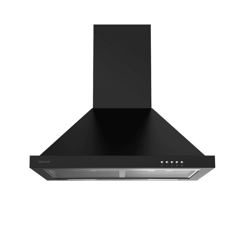 Απορροφητήρας Καμινάδα Bolero Flux PM 606500 Black 60 cm CECOTEC CEC-02871