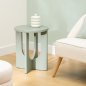 Atmosphera Τραπεζάκι Σαλονιού Bloom – Ø40 εκ., Patina Green 206046D