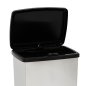 5Five Simply Smart Κάδος Απορριμμάτων 50L με Πεντάλ – Μεταλλική Όψη 214538