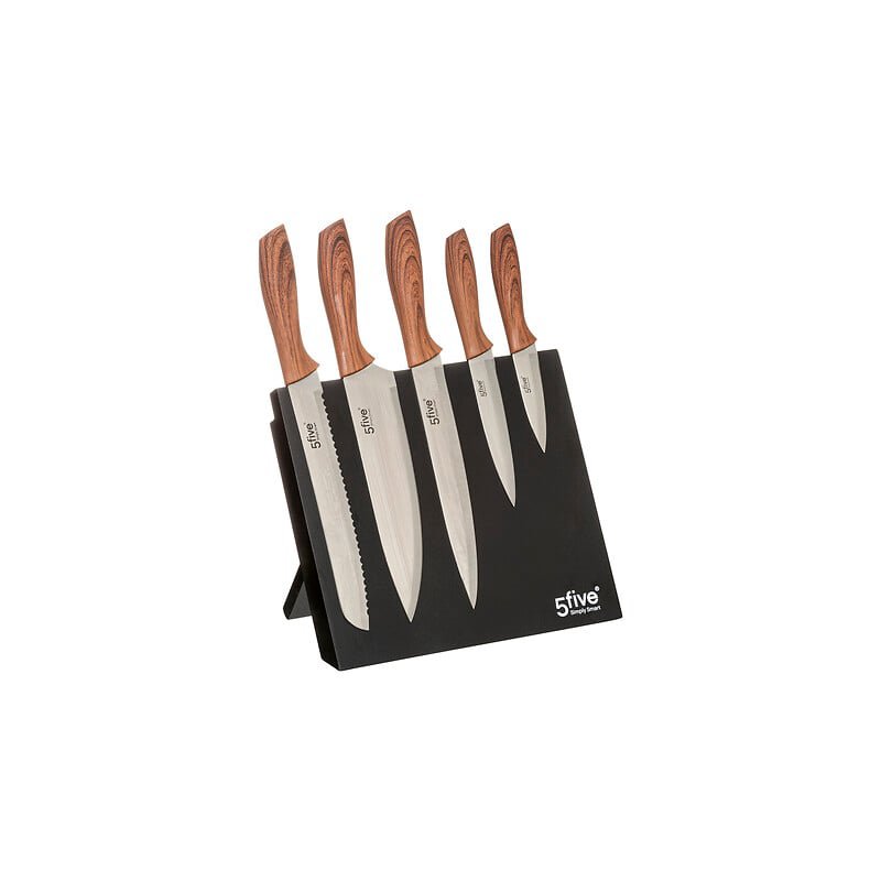 5Five Simply Smart Σετ 5 Μαχαιριών με Μαγνητική Βάση 5five Simply Smart 151241 5Five Simply Smart Σετ 5 Μαχαιριών με Μαγνητική Βάση 5five Simply Smart 151241