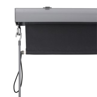 SONGMICS Κάθετο Ρολό Σκίασης-Τέντα 2.5 x 1.6 m. με αναδιπλούμενη κασέτα Γκρι, ,GSA165GY 