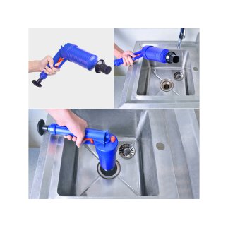 Πιστόλι Απόφραξης Σωληνώσεων WC με 4 Ακροφύσια 5907451343654 Verk Group