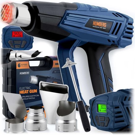 Humberg Ηλεκτρικό Πιστόλι Θερμού Αέρα HM-291 2000 W HM-291