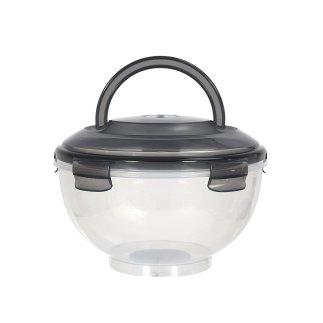 Σετ Δοχεία Φαγητού 3 Τεμάχια 24 x 16.5 x 24 cm - Μαύρο KA0502 Cook Concept
