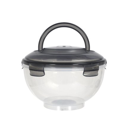 Σετ Δοχεία Φαγητού 3 Τεμάχια 24 x 16.5 x 24 cm - Μαύρο KA0502 Cook Concept