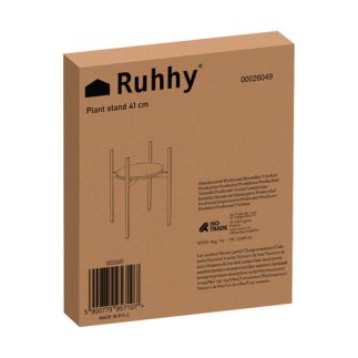 Ruhhy Σταντ Φυτών Loft 40 x 26 x 26 εκ. 26049