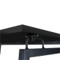 Ruhhy Πτυσσόμενο Γραφείο 80 x 74.5 x 40 cm για Εργασία και Μελέτη 26117