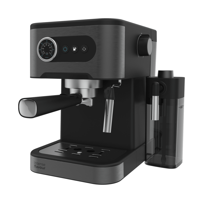 Cecotec Μηχανή Καφέ για Espresso και Cappuccino Power Espresso 20 Pro Latte, 20 Bar και Προσανατολιζόμενο Ατμοποιητή.