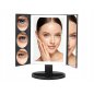 Verk Group Καθρέφτης Μακιγιάζ με LED Φωτισμό & Μεγέθυνση 3x 5x 10x 5907451354049