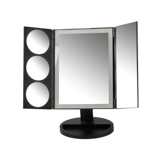 Verk Group Καθρέφτης Μακιγιάζ με LED Φωτισμό & Μεγέθυνση 3x 5x 10x 5907451354049