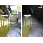 Verk Group Ηλιακό LED Εξωτερικό Φωτιστικό Οροφής με Τηλεχειριστήριο και Αισθητήρα Σούρουπου 5907451368459
