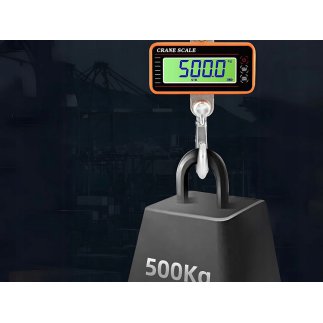 Verk Group Ζυγαριά Ανυψωτικού Γάντζου 500Kg με Τηλεχειριστήριο 5907451361382