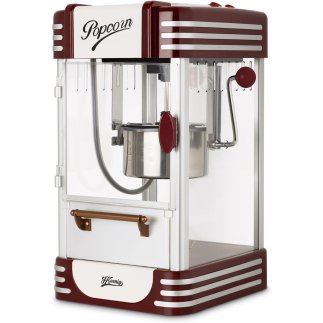 Μηχανή Ποπ-Κορν 360W με Κάδο 50g - Retro Red POP330 H.Koenig