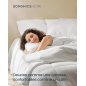 Σετ Παπλωμάτων 2 σε 1 SONGMICS HOME, 200 x 200 cm, 150 GSM Καλοκαιρινό & 350 GSM Χειμερινό, 500 GSM Όλες οι Εποχές, Λευκό Cloud 