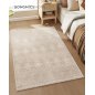 SONGMICS Χαλί Boho Chic Πολυεστέρας 170x120 εκ. Καπουτσίνο Μπεζ TAR027K01