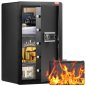 VEVOR Χρηματοκιβώτιο 3.5 cu.ft με Κλειδαριά, Κωδικό & Δακτυλικό Αποτύπωμα Μαύρο DMBXXLS3139C2FQ89V9 VEVOR Χρηματοκιβώτιο 3.5 cu.ft με Κλειδαριά, Κωδικό & Δακτυλικό Αποτύπωμα Μαύρο DMBXXLS3139C2FQ89V9