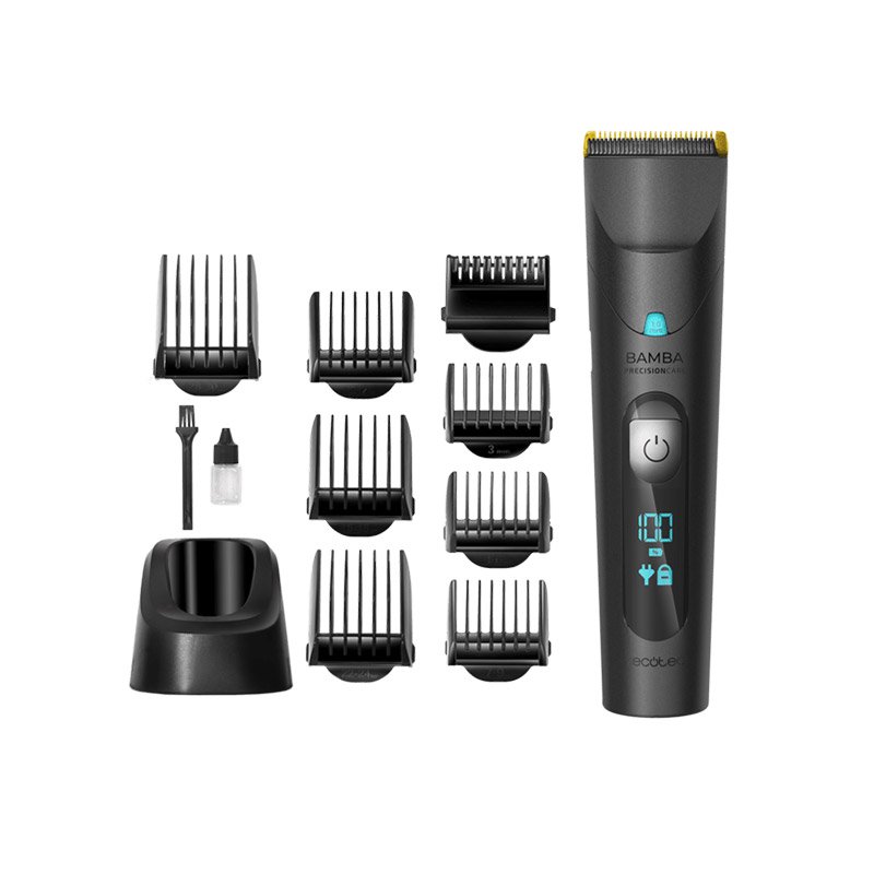 Επαναφορτιζόμενη Κουρευτική Μηχανή Cecotec Bamba PrecisionCare Wet & Dry CEC-04333 Επαναφορτιζόμενη Κουρευτική Μηχανή Cecotec Bamba PrecisionCare Wet & Dry CEC-04333