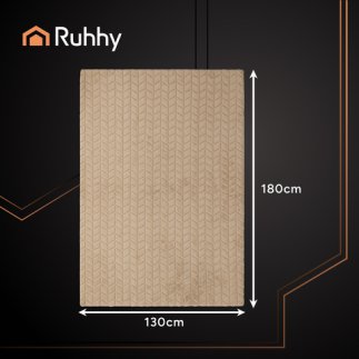 Ruhhy Ηλεκτρική Κουβέρτα 180x130 cm με 10 Ρυθμίσεις Θερμοκρασίας και Τηλεχειριστήριο 26224