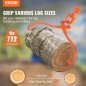 Τσιμπίδα Ξυλείας VEVOR 18" με 2 Δόντια, 350 kg Φορτίο YMQZQ18YC2ZK618WUV0