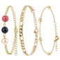 So Charm Σετ 3 Βραχιόλια διακοσμημένα με Κρύσταλλα Swarovski, Χρυσό BS2945+B2371D+B2384D So Charm Σετ 3 Βραχιόλια διακοσμημένα με Κρύσταλλα Swarovski, Χρυσό BS2945+B2371D+B2384D