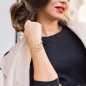 So Charm Σετ 3 Βραχιόλια διακοσμημένα με Κρύσταλλα Swarovski, Χρυσό BS2964+B2395N+B2397D