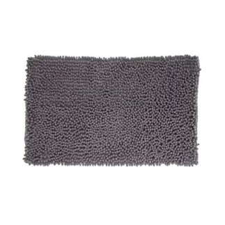 Χαλάκι Μπάνιου 80 x 50 x 3.2 cm Χρώματος Σκούρο Γκρι 5Five Simply Smart 160822H
