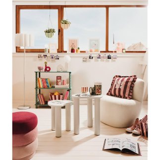 Atmosphera Ραφιέρα "Chamlo" 2 Επιπέδων με Διαστάσεις 75 x 34 x 75 εκ. 213008B